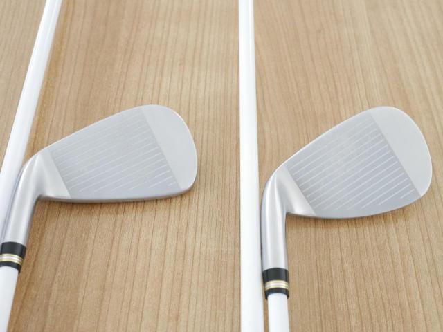 Iron set : Honma : ชุดเหล็ก Honma Beres AIZU (รุ่นปี 2023) มีเหล็ก 6-11,Aw,Sw (8 ชิ้น เทียบเท่า 5-Pw,Aw,Sw) ก้าน Honma ARMRQ MX Flex S (2 ดาว)