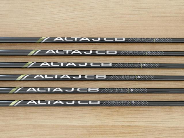 Iron set : Ping : ชุดเหล็ก Ping G710 (รุ่นปี 2021 Japan Spec. ใบใหญ่ ง่ายที่สุด ไกลที่สุดของ Ping) มีเหล็ก 6-Pw,Aw (6 ชิ้น) ก้านกราไฟต์ Ping ALTA J CB Flex S