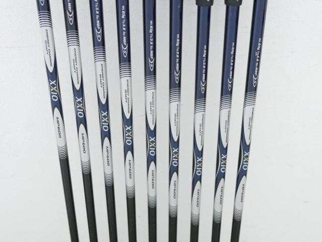 Iron set : XXIO : ชุดเหล็ก XXIO 6 (ใบใหญ่ ตีง่าย ไกล) มีเหล็ก 4-Pw,Aw,Sw (9 ชิ้น) ก้านกราไฟต์ MP-600 Flex S