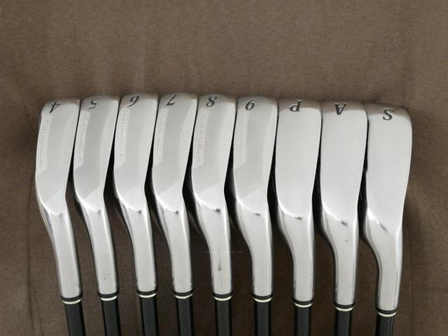 Iron set : XXIO : ชุดเหล็ก XXIO 6 (ใบใหญ่ ตีง่าย ไกล) มีเหล็ก 4-Pw,Aw,Sw (9 ชิ้น) ก้านกราไฟต์ MP-600 Flex S