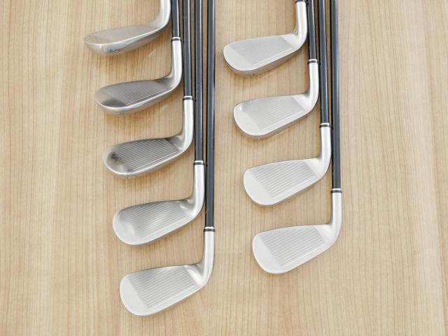 Iron set : XXIO : ชุดเหล็ก XXIO 6 (ใบใหญ่ ตีง่าย ไกล) มีเหล็ก 4-Pw,Aw,Sw (9 ชิ้น) ก้านกราไฟต์ MP-600 Flex S