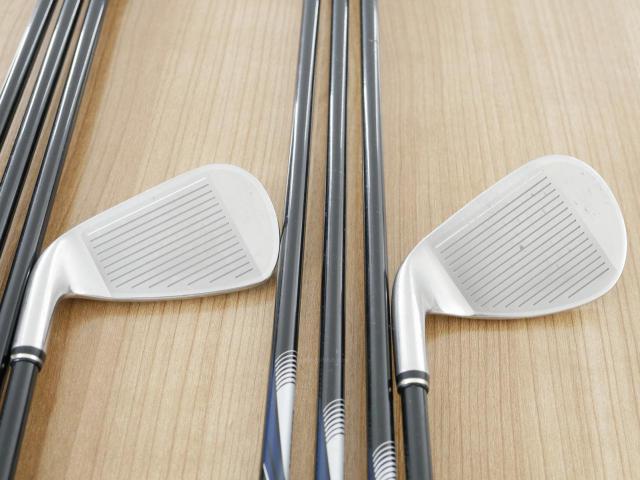 Iron set : XXIO : ชุดเหล็ก XXIO 6 (ใบใหญ่ ตีง่าย ไกล) มีเหล็ก 4-Pw,Aw,Sw (9 ชิ้น) ก้านกราไฟต์ MP-600 Flex S