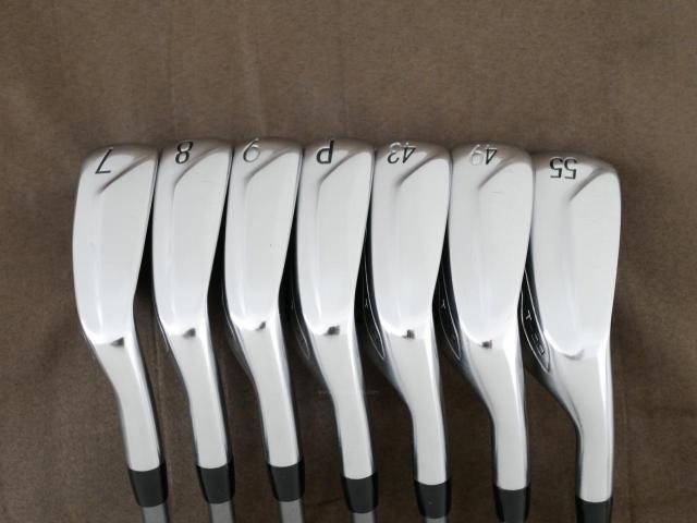 Iron set : Titleist : ชุดเหล็ก Titleist T400 (ตีง่ายที่สุด ไกลที่สุด ออกปี 2020) มีเหล็ก 7-Pw,43,49,55 (7 ชิ้น) ก้านกราไฟต์ Mitsubishi TENSEI 40 Flex R2
