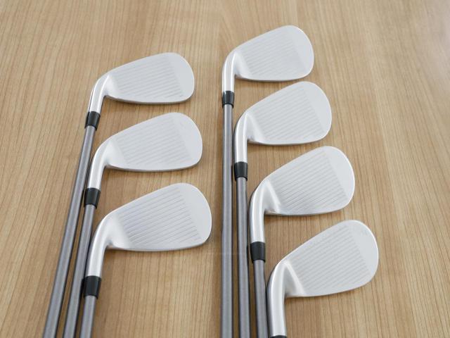 Iron set : Titleist : ชุดเหล็ก Titleist T400 (ตีง่ายที่สุด ไกลที่สุด ออกปี 2020) มีเหล็ก 7-Pw,43,49,55 (7 ชิ้น) ก้านกราไฟต์ Mitsubishi TENSEI 40 Flex R2