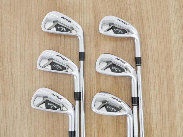 Iron set : Callaway : ชุดเหล็ก Callaway APEX Forged (รุ่นปี 2022) มีเหล็ก 5-Pw (6 ชิ้น) ก้านเหล็ก NS Pro 950 NEO Flex S