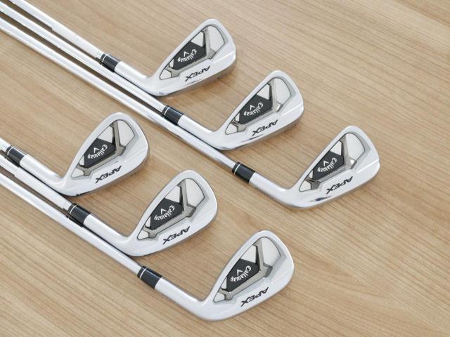 Iron set : Callaway : ชุดเหล็ก Callaway APEX Forged (รุ่นปี 2022) มีเหล็ก 5-Pw (6 ชิ้น) ก้านเหล็ก NS Pro 950 NEO Flex S