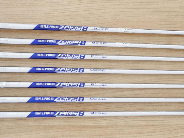 Iron set : Mizuno : ชุดเหล็ก Mizuno Pro 223 Forged (รุ่นปี 2023 นุ่มมาก แน่น คมมากๆ) มีเหล็ก 4-Pw (7 ชิ้น) ก้านเหล็ก NS Pro ZELOS 8 Flex R