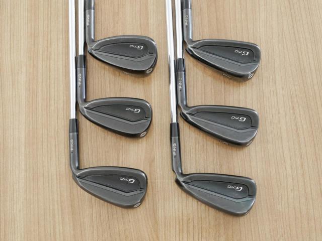 Iron set : Ping : ชุดเหล็ก Ping G710 (ปี 2021 Japan Spec. ใบใหญ่ ง่ายที่สุด ไกลที่สุดของ Ping) มีเหล็ก 5-Pw (6 ชิ้น) ก้านเหล็ก NS Pro Zelos 7 Flex R
