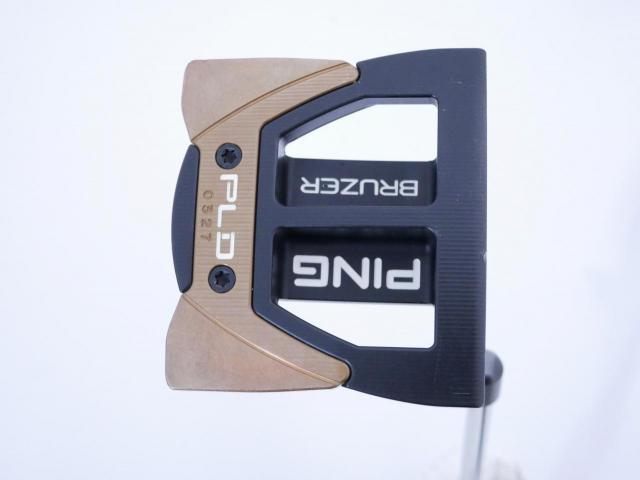Putter : All : พัตเตอร์ Ping PLD BRUZER (Limited หายากมากๆ ผลิตจำนวนจำกัด) ก้าน Stability EI GJ 1.0 ยาว 34 นิ้ว