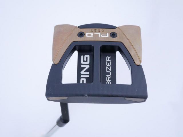 Putter : All : พัตเตอร์ Ping PLD BRUZER (Limited หายากมากๆ ผลิตจำนวนจำกัด) ก้าน Stability EI GJ 1.0 ยาว 34 นิ้ว