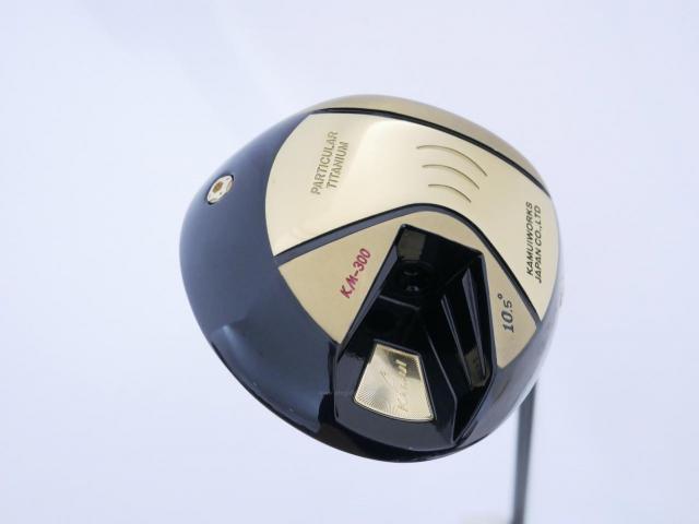 Driver : Kamuiworks : Kamuiworks KM-300 Gold (ปี 2018 หน้าเด้งเกินกฏ มีสปริงข้างใน) Loft 10.5 ก้าน Fujikura Double Kick Flex S