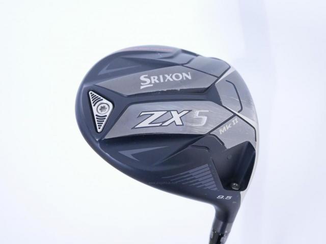 Driver : Other Brand : ไดรเวอร์ Srixon ZX5 Mk II (รุ่นปี 2023) Loft 9.5 ก้าน Mitsubishi Diamana 50 Flex S