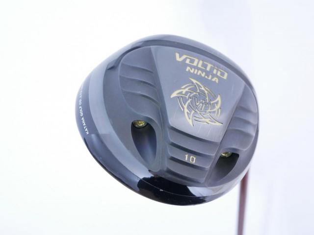 Driver : Katana : ไดรเวอร์ Katana Voltio NINJA 880Hi (รุ่นท๊อปสุด ออกปี 2017 หน้าเด้งสุดๆ COR 0.88 หัวขนาด 470CC.) Loft 10 ก้าน Fujikura Speeder 361 Flex R