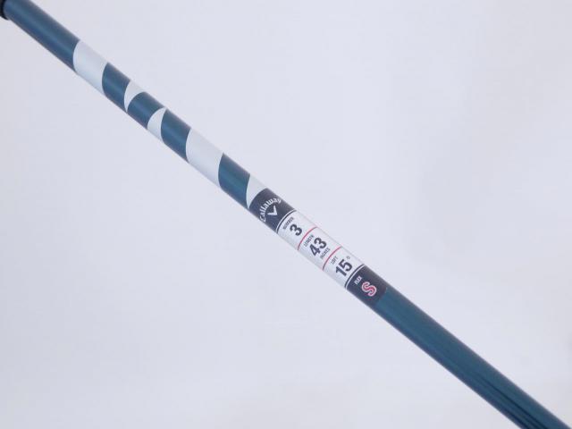 Fairway Wood : callaway : หัวไม้ 3 Callaway ELYTE (ออกปี 2025) Loft 15 ก้าน Fujikura VENTUS 5 Flex S