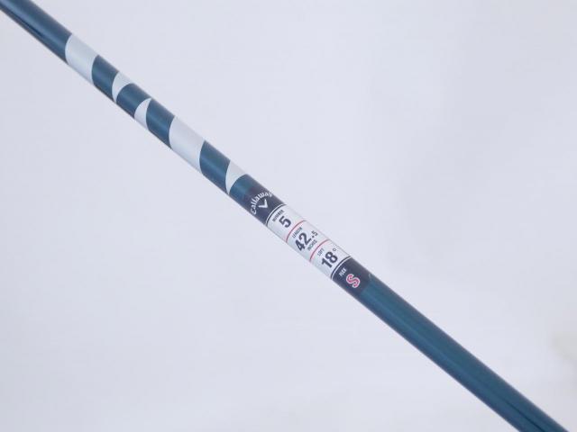 Fairway Wood : callaway : หัวไม้ 5 Callaway ELYTE (ออกปี 2025) Loft 18 ก้าน Fujikura VENTUS 5 Flex S