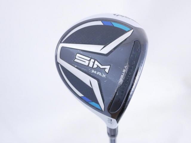 Fairway Wood : Taylormade : หัวไม้ 3 Taylormade Sim Max (ปี 2020) Loft 15 ก้าน Mitsubishi Diamana 50 Flex R