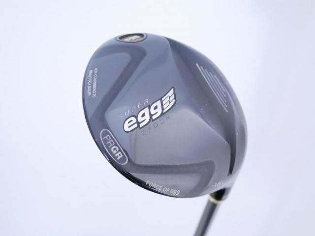 Fairway Wood : PRGR : หัวไม้ 3 PRGR Super Egg (หน้าเด้งเกินกฏ COR 0.84 ปี 2017 หายากมาก) Loft 16 Flex SR (M-40)