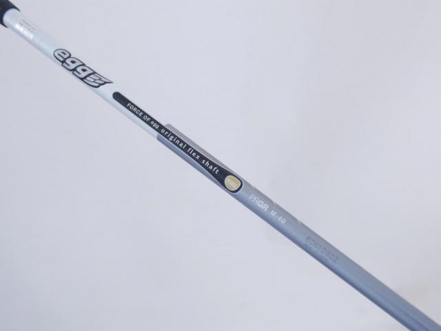 Fairway Wood : PRGR : หัวไม้ 3 PRGR Super Egg (หน้าเด้งเกินกฏ COR 0.84 ปี 2017 หายากมาก) Loft 16 Flex SR (M-40)
