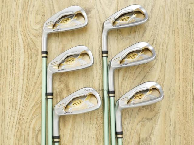 x.. Left Handed ..x : All : ชุดเหล็ก Honma Beres IS-03 (ปี 2015 หน้าเด้ง Forged) มีเหล็ก 6-11 (6 ชิ้น เทียบเท่า 5-Pw) ก้าน ARMRQ 8 (45) Flex R (2 ดาว)