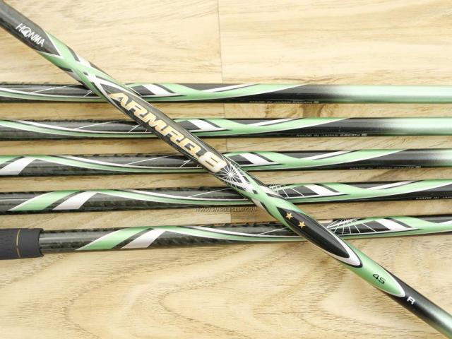 x.. Left Handed ..x : All : ชุดเหล็ก Honma Beres IS-03 (ปี 2015 หน้าเด้ง Forged) มีเหล็ก 6-11 (6 ชิ้น เทียบเท่า 5-Pw) ก้าน ARMRQ 8 (45) Flex R (2 ดาว)