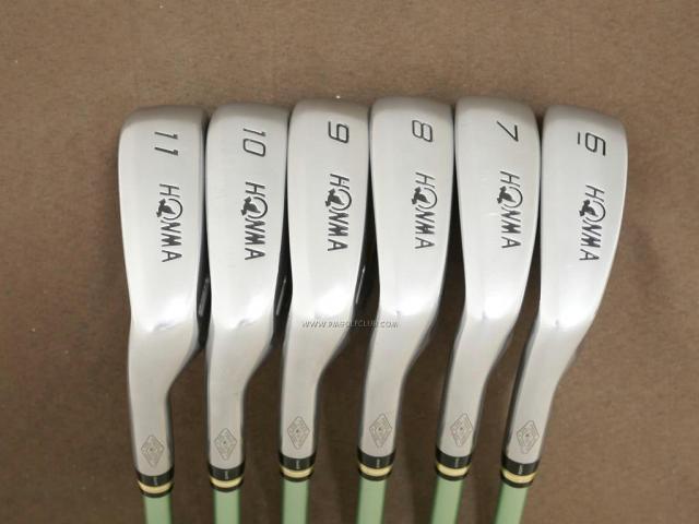 x.. Left Handed ..x : All : ชุดเหล็ก Honma Beres IS-03 (ปี 2015 หน้าเด้ง Forged) มีเหล็ก 6-11 (6 ชิ้น เทียบเท่า 5-Pw) ก้าน ARMRQ 8 (45) Flex R (2 ดาว)