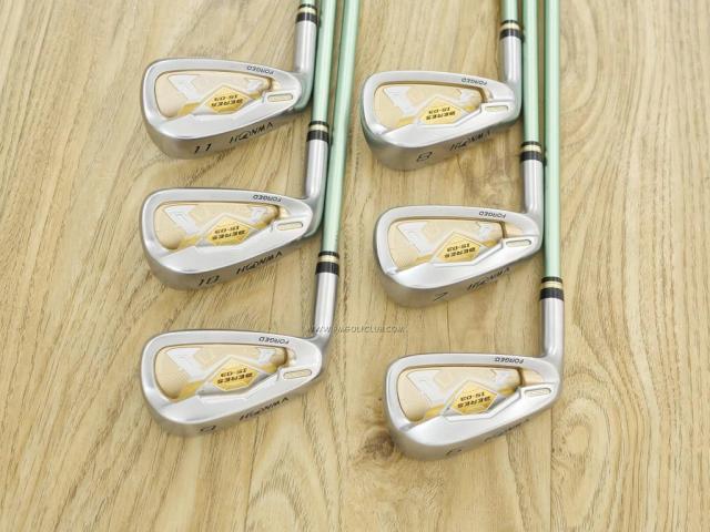 x.. Left Handed ..x : All : ชุดเหล็ก Honma Beres IS-03 (ปี 2015 หน้าเด้ง Forged) มีเหล็ก 6-11 (6 ชิ้น เทียบเท่า 5-Pw) ก้าน ARMRQ 8 (45) Flex R (2 ดาว)