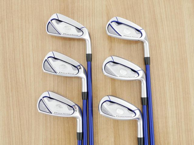 Iron set : Yamaha : ชุดเหล็ก Yamaha Inpres DriveStar (ออกปี 2023 ตีไกลที่สุด ไกลกว่าเหล็กทั่วไป 2 เบอร์ หน้าเด้งมากๆ) มีเหล็ก 7-Pw,Aw,As (6 ชิ้น) ก้านกราไฟต์ Fujikura Speeder NX M423i Flex R