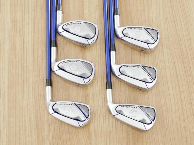 Iron set : Yamaha : ชุดเหล็ก Yamaha Inpres DriveStar (ออกปี 2023 ตีไกลที่สุด ไกลกว่าเหล็กทั่วไป 2 เบอร์ หน้าเด้งมากๆ) มีเหล็ก 7-Pw,Aw,As (6 ชิ้น) ก้านกราไฟต์ Fujikura Speeder NX M423i Flex R