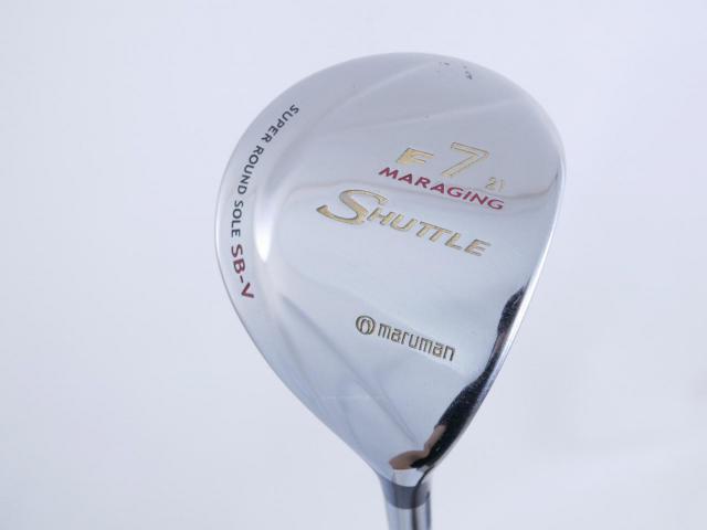 Fairway Wood : Maruman : หัวไม้ 7 Maruman Shuttle F (รุ่นยอดนิยม หน้า Maraging เสียงใส) Loft 21 Flex R