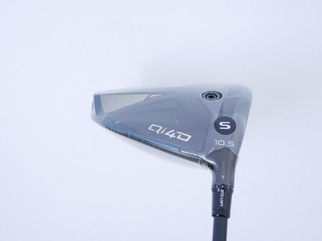 Driver : Taylormade : **ของใหม่ ยังไม่แกะพลาสติก** ไดรเวอร์ Taylormade Qi4D (รุ่นใหม่ล่าสุด ออกปี 2026) Loft 10.5 ก้าน Mitsubishi REAX 50 Flex S