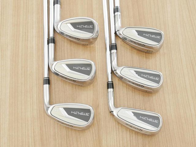 Iron set : Taylormade : ชุดเหล็ก Taylormade Stealth HD (ออกปี 2022 Japan Spec. ใบใหญ่มาก ตีง่ายสุดๆ) มีเหล็ก 6-Pw,Sw (6 ชิ้น) ก้านเหล็ก KBS Max MT 80 Flex S