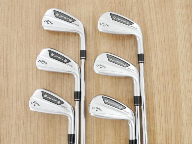 Iron set : Callaway : ชุดเหล็ก Callaway APEX Ai200 Forged (รุ่นล่าสุด ออกปี 2024) มีเหล็ก 5-Pw (6 ชิ้น) ก้านเหล็ก NS Pro Modus 105 Flex S