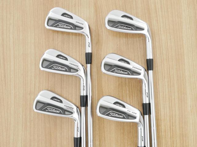 Iron set : Titleist : ชุดเหล็ก Titleist AP2 712 Forged มีเหล็ก 5-Pw (6 ชิ้น) ก้านเหล็ก KBS Tour Flex S