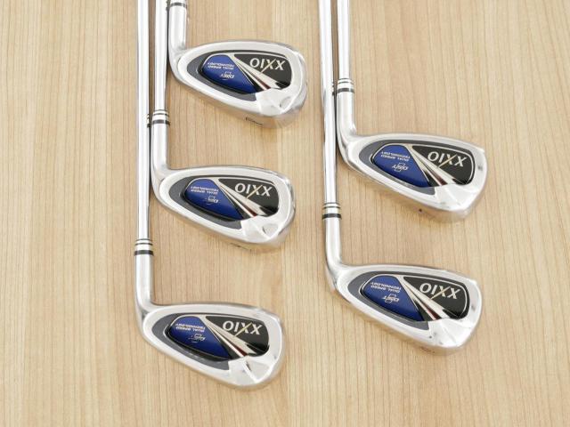 Iron set : XXIO : ชุดเหล็ก XXIO 8 (ใบใหญ่ ตีง่าย ไกล) มีเหล็ก 6-Pw (5 ชิ้น) ก้านเหล็ก NS Pro 900 D.S.T Flex S