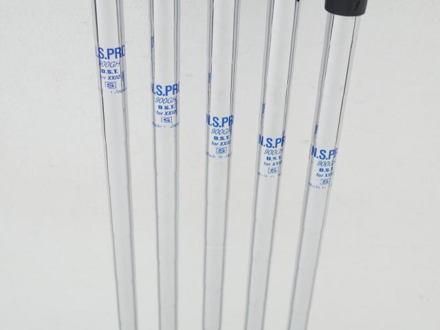 Iron set : XXIO : ชุดเหล็ก XXIO 8 (ใบใหญ่ ตีง่าย ไกล) มีเหล็ก 6-Pw (5 ชิ้น) ก้านเหล็ก NS Pro 900 D.S.T Flex S