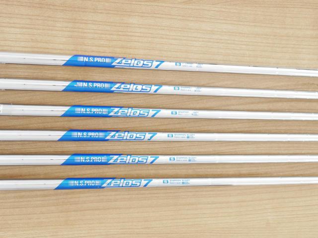 Iron set : Titleist : ชุดเหล็ก Titleist T400 (ตีง่ายที่สุด ไกลที่สุด ออกปี 2020) มีเหล็ก 6-Pw,43 (6 ชิ้น) ก้านเหล็ก NS Pro Zelos 7 Flex S