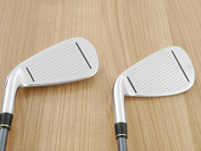 Iron set : Taylormade : ชุดเหล็ก Taylormade Gloire G (รุ่นท๊อปสุด ตีไกลมากๆ เหล็ก 7 Loft 26.5 หน้าเด้ง) มีเหล็ก 6-Pw,Aw (6 ชิ้น) ก้านกราไฟต์ Flex S