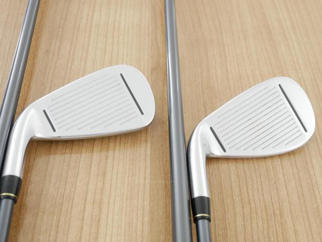 Iron set : Taylormade : ชุดเหล็ก Taylormade Gloire G (รุ่นท๊อปสุด ตีไกลมากๆ เหล็ก 7 Loft 26.5 หน้าเด้ง) มีเหล็ก 6-Pw,Aw (6 ชิ้น) ก้านกราไฟต์ Flex S