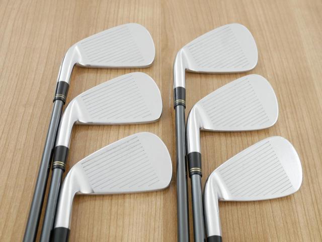 Iron set : Taylormade : ชุดเหล็ก Taylormade Gloire F Forged (รุ่นท๊อปสุด Japan Spec.) มีเหล็ก 5-Pw (6 ชิ้น) ก้านกราไฟต์ Fujikura GL 3300 Flex R
