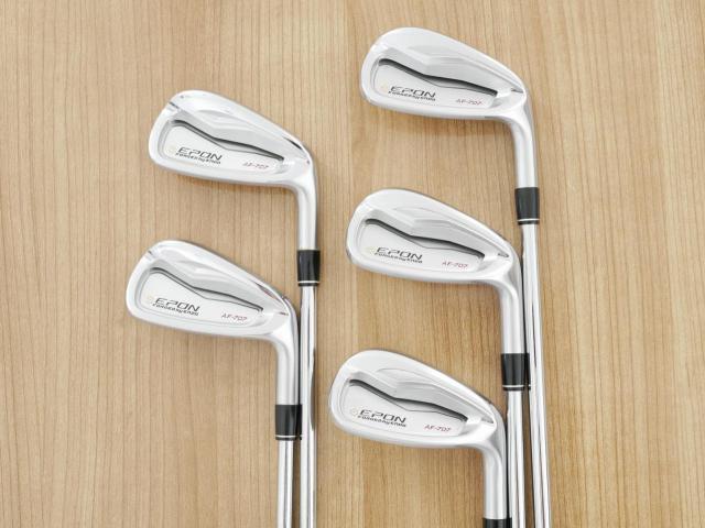 Iron set : Epon : ชุดเหล็ก EPON AF-707 Forged (รุ่นล่าสุด ปี 2024 ใบใหญ่ ตีง่าย ไกล) มีเหล็ก 6-Pw (5 ชิ้น) ก้านเหล็ก NS Pro ZELOS 7 Flex R