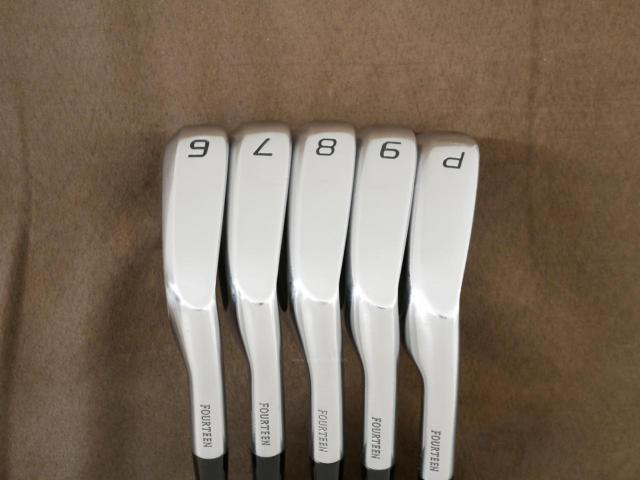 Iron set : Fourteen : ชุดเหล็ก Fourteen TC788 Forged (ออกปี 2018 นุ่มมากๆ) มีเหล็ก 6-Pw (5 ชิ้น) ก้านเหล็ก KBS Tour 90 Flex S
