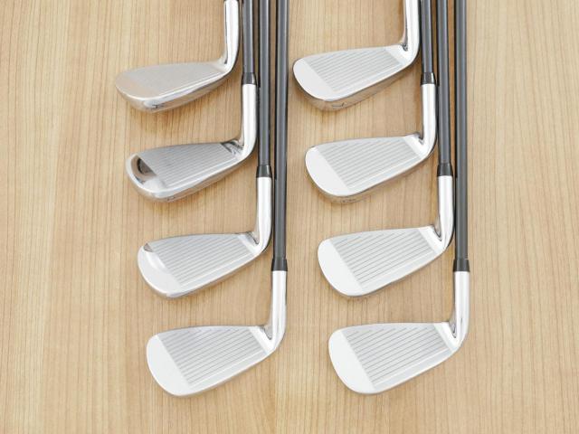 Iron set : Yamaha : ชุดเหล็ก Yamaha Inpres X D Black (หน้า Maraging เด้ง ไกลมากๆ) มีเหล็ก 4-Pw,Aw (8 ชิ้น) ก้านกราไฟต์ Flex R