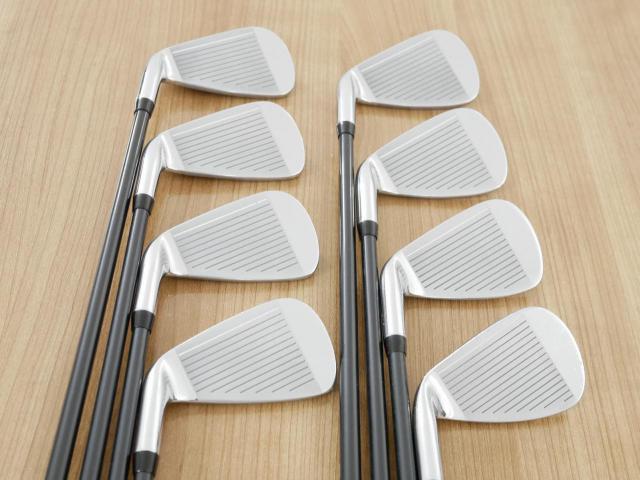 Iron set : Yamaha : ชุดเหล็ก Yamaha Inpres X D Black (หน้า Maraging เด้ง ไกลมากๆ) มีเหล็ก 4-Pw,Aw (8 ชิ้น) ก้านกราไฟต์ Flex R
