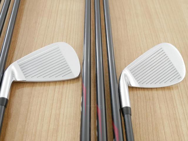 Iron set : Yamaha : ชุดเหล็ก Yamaha Inpres X D Black (หน้า Maraging เด้ง ไกลมากๆ) มีเหล็ก 4-Pw,Aw (8 ชิ้น) ก้านกราไฟต์ Flex R