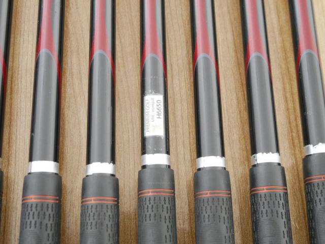 Iron set : Yamaha : ชุดเหล็ก Yamaha Inpres X D Black (หน้า Maraging เด้ง ไกลมากๆ) มีเหล็ก 4-Pw,Aw (8 ชิ้น) ก้านกราไฟต์ Flex R