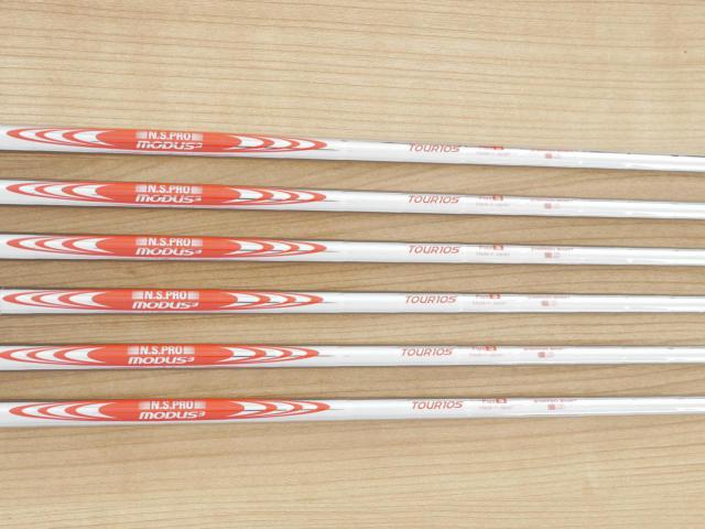 Iron set : Taylormade : ชุดเหล็ก Taylormade P790 (ตัวท้อปสุด ล่าสุด ออกปี 2025 Japan Spec.) มีเหล็ก 5-Pw (6 ชิ้น) ก้านเหล็ก NS Pro Modus 105 Flex S