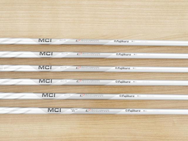 Iron set : Taylormade : ชุดเหล็ก Taylormade Gloire F2 Forged (รุ่นท๊อปสุด Japan Spec. ออกปี 2017) มีเหล็ก 6-Pw,AW (6 ชิ้น)ก้านกราไฟต์ Fujikura MCI 60 Flex R