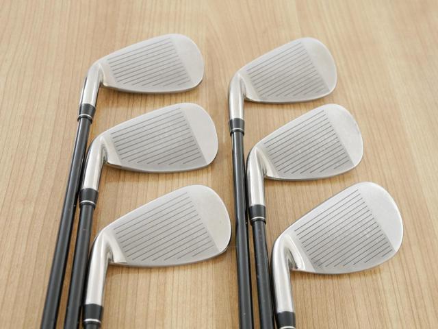 Iron set : Maruman : ชุดเหล็ก Maruman Shuttle NX-1 (ออกปี 2018 หน้าเด้งสุดๆ โกงสุดๆ เหล็ก 7 Loft 27) มีเหล็ก 7-Pw,Pa,Aw (6 ชิ้น) ก้านกราไฟต์ Flex R