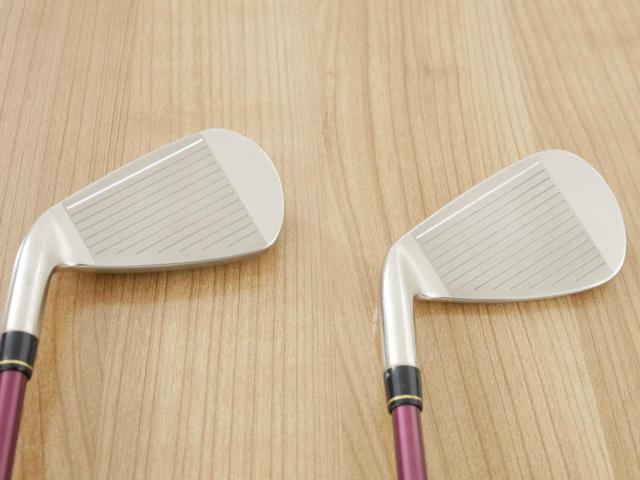 Iron set : Yonex : ชุดเหล็ก Yonex Royal DTP (ออกปี 2016 ท๊อปสุด ก้านดีมาก หน้าเด้ง ตีไกลสุดๆ) มีเหล็ก 5-Pw,Aw,As,Sw (9 ชิ้น) ก้านกราไฟต์ Flex SR
