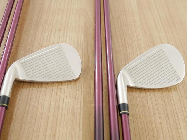 Iron set : Yonex : ชุดเหล็ก Yonex Royal DTP (ออกปี 2016 ท๊อปสุด ก้านดีมาก หน้าเด้ง ตีไกลสุดๆ) มีเหล็ก 5-Pw,Aw,As,Sw (9 ชิ้น) ก้านกราไฟต์ Flex SR